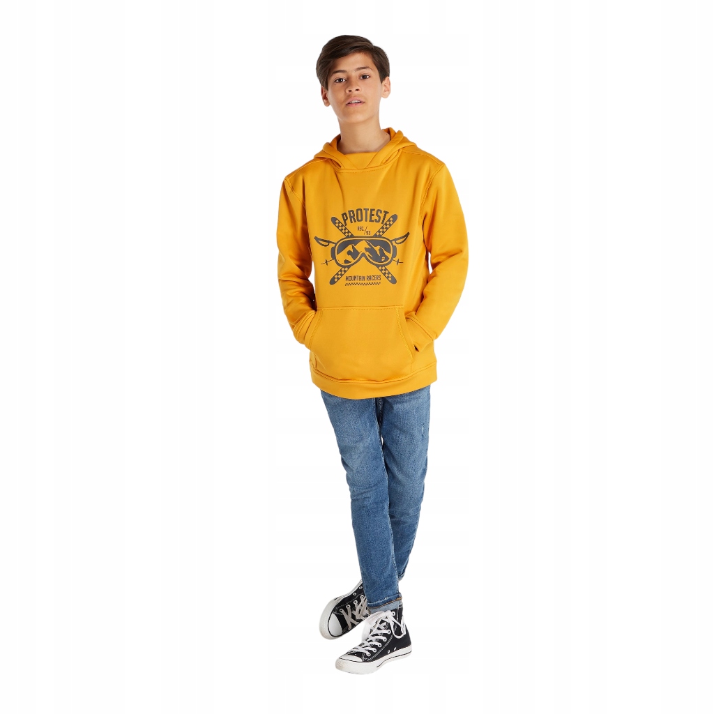Bluza PROTEST Prtteun Jr Dark Yellow roz. 140 Marka Protest