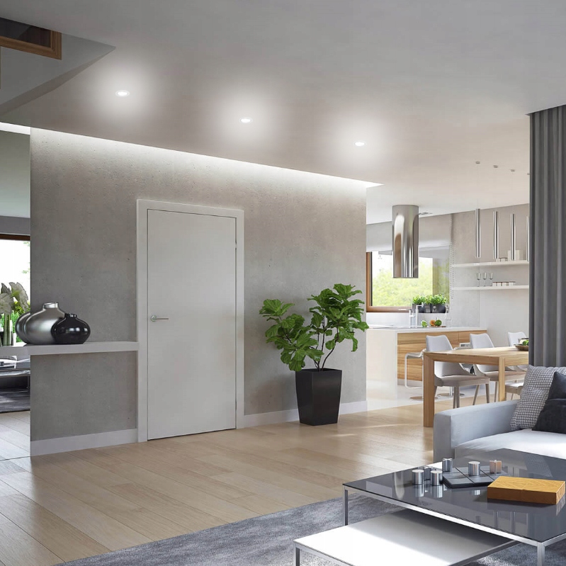 PANEL LED OCZKO LED PLAFON LED 6W 230V 4000K Rodzaj gwintu zintegrowane źródło LED