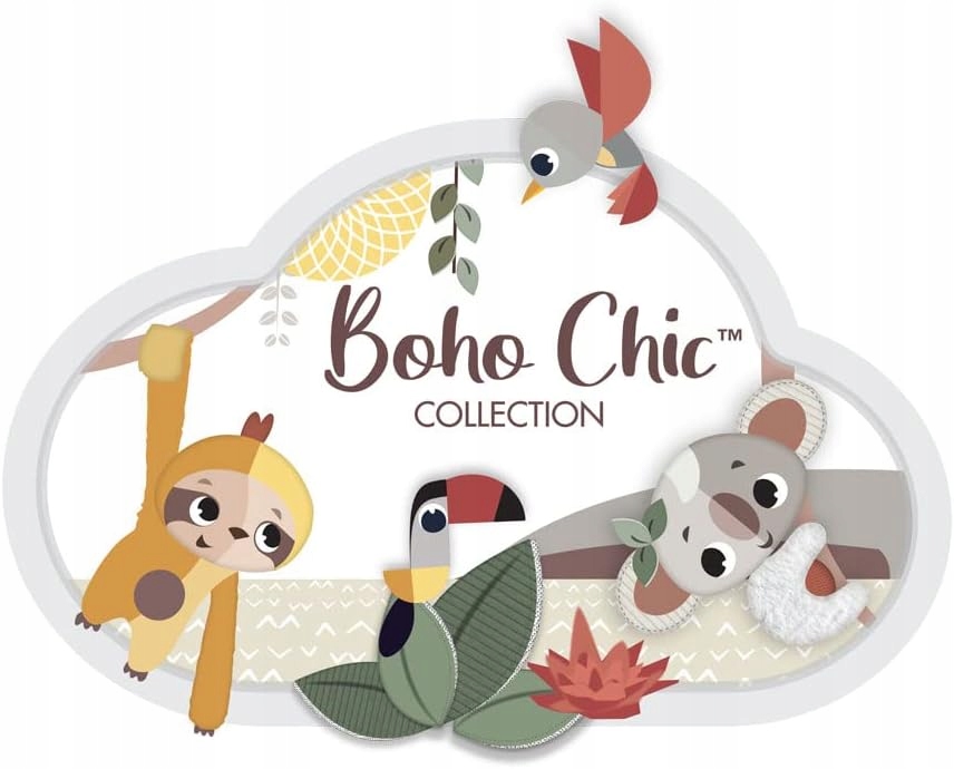 Drewniany Edukacyjny Chodzik-Pchacz 2w1 Boho Chic Płeć chłopcy dziewczynki