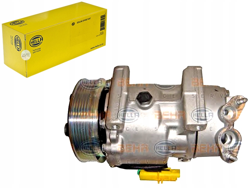 Компрессор кондиционера Hella 6453JP 6453JL 6