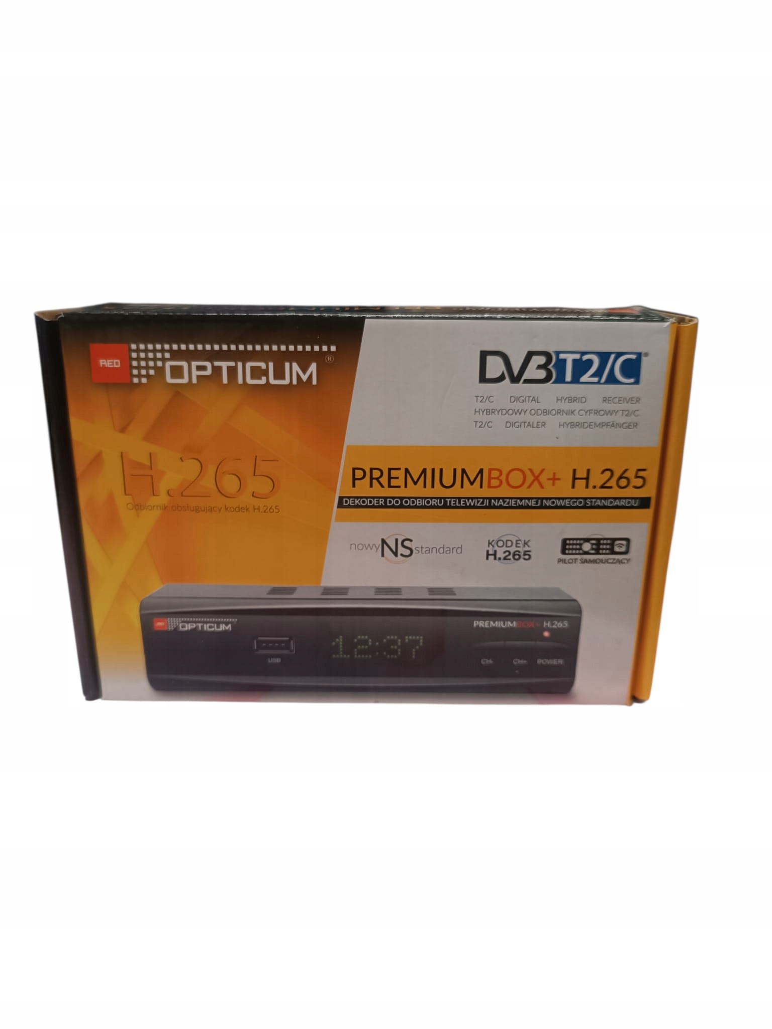 Tuner DVB-T2 Opticum Premium Box H.265