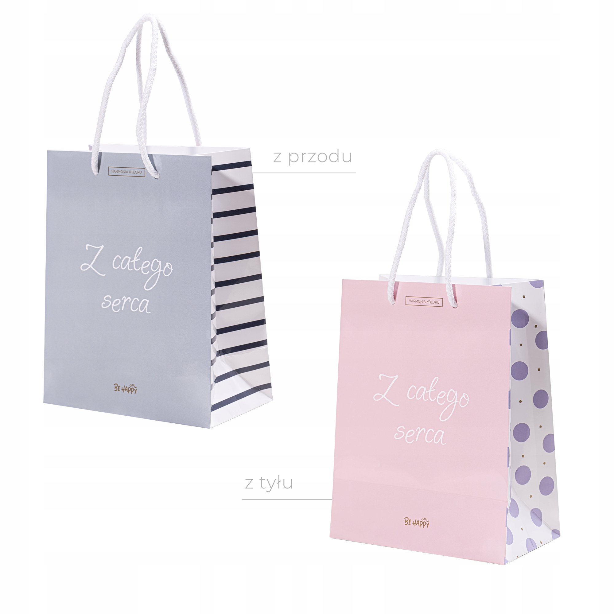 

Torebka Prezentowa Pastelowa Torba Dekor