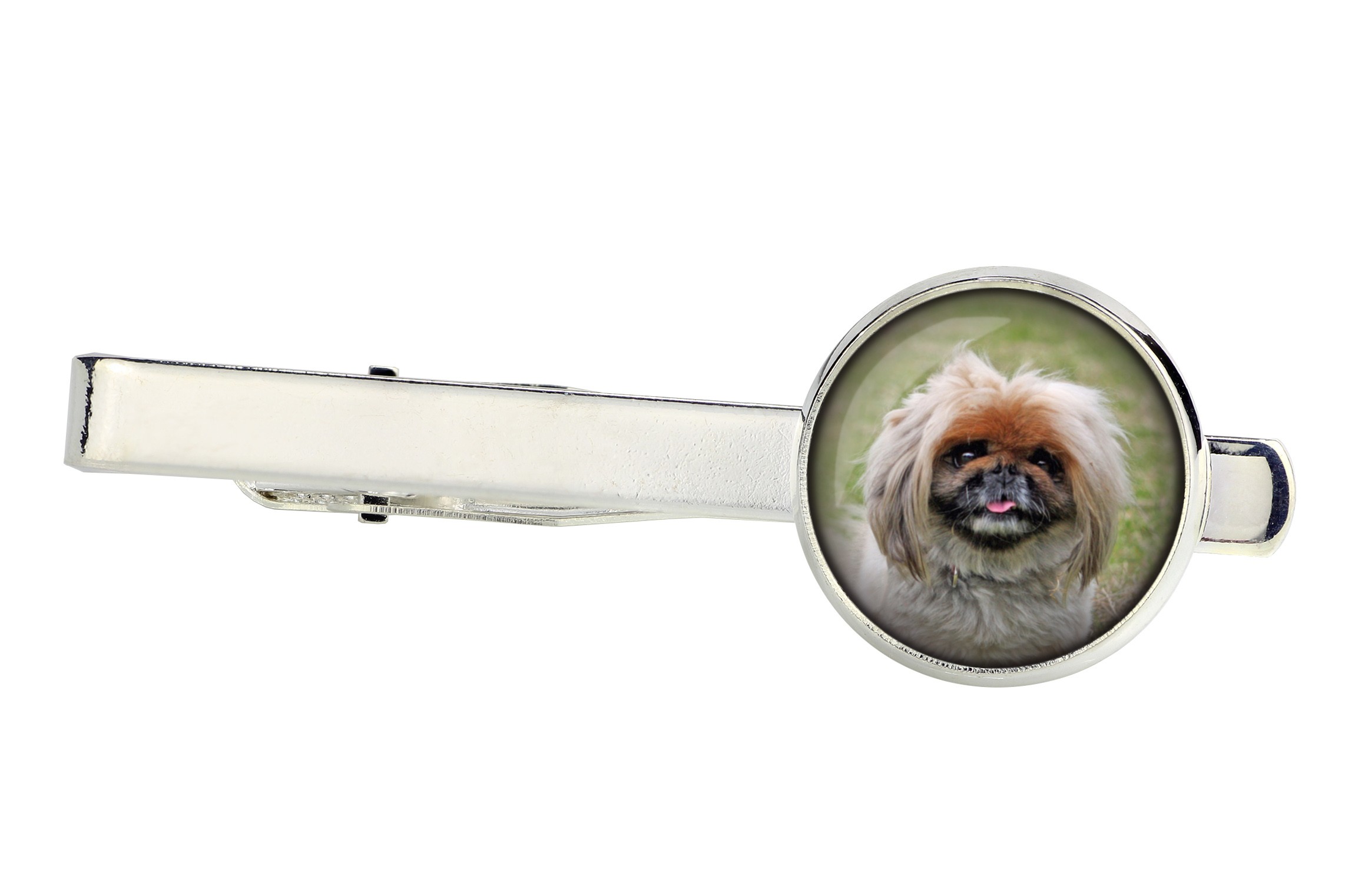 

Pekińczyk Spinka do krawata z Twoim zdjęciem foto