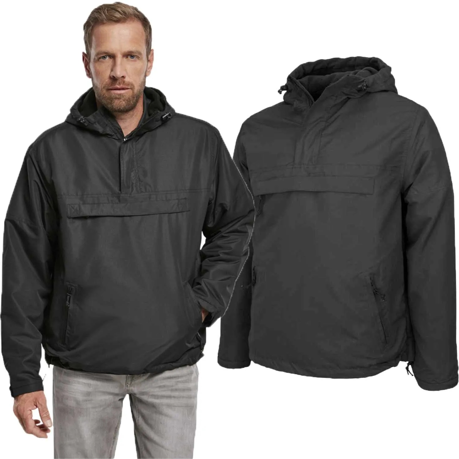 Bunda Brandit Windbreaker Klokanka Black S