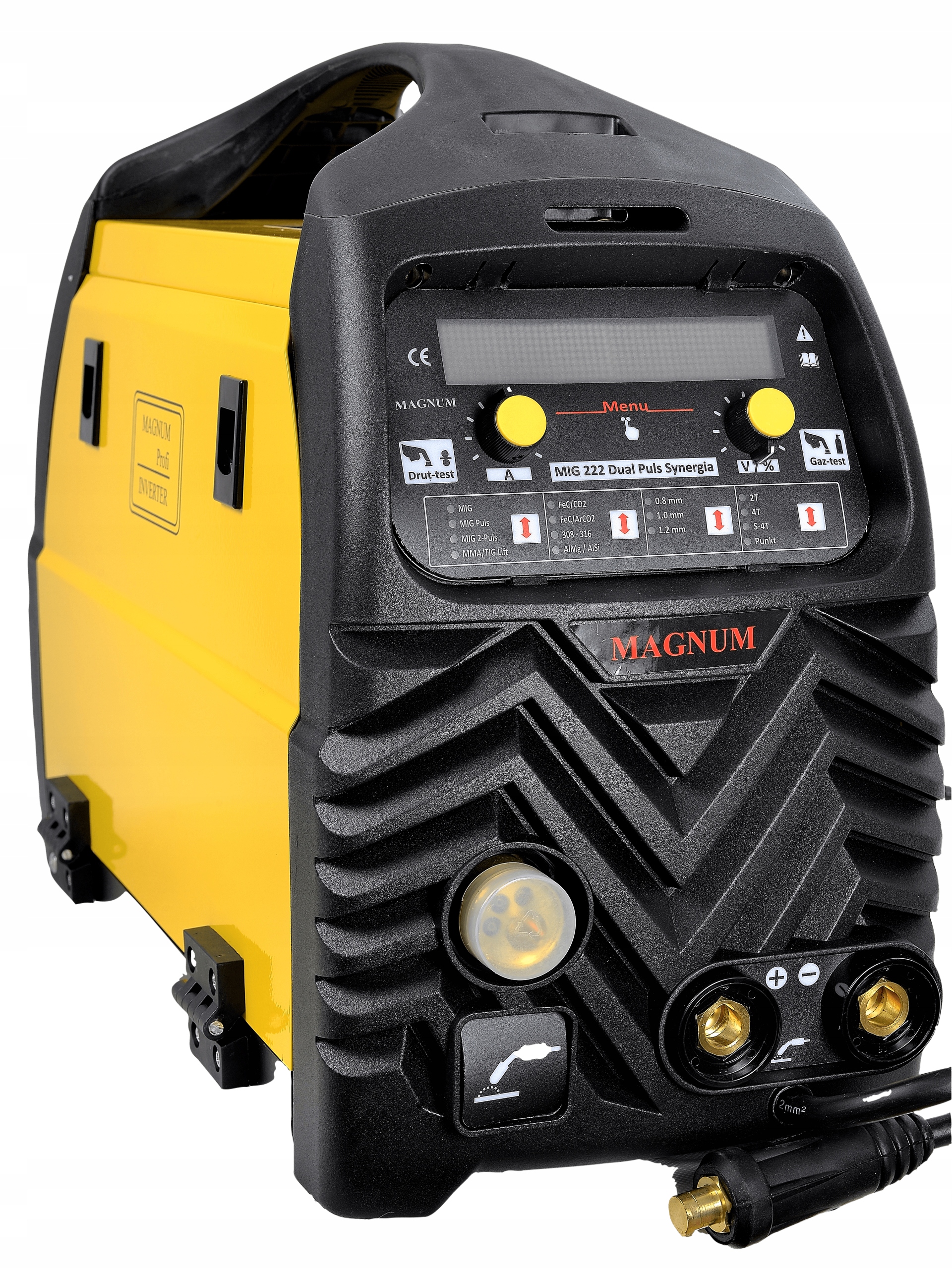 Зварювальний апарат migomat MAGNUM MIG 222 DUAL PULS SYNERGIA