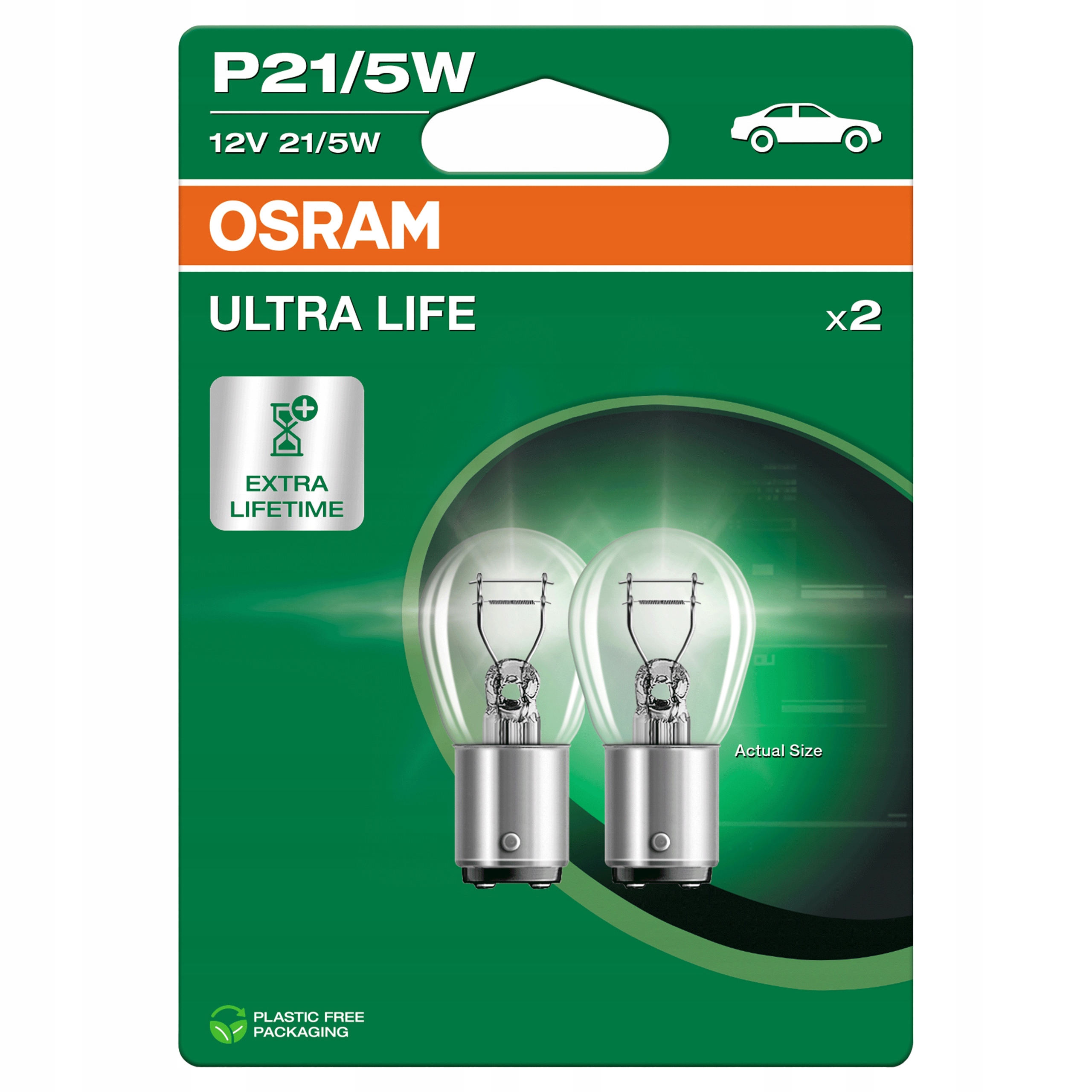 Osram Żarówka Samochodowa P21/5W Ultra Life 7528ULT-2BL