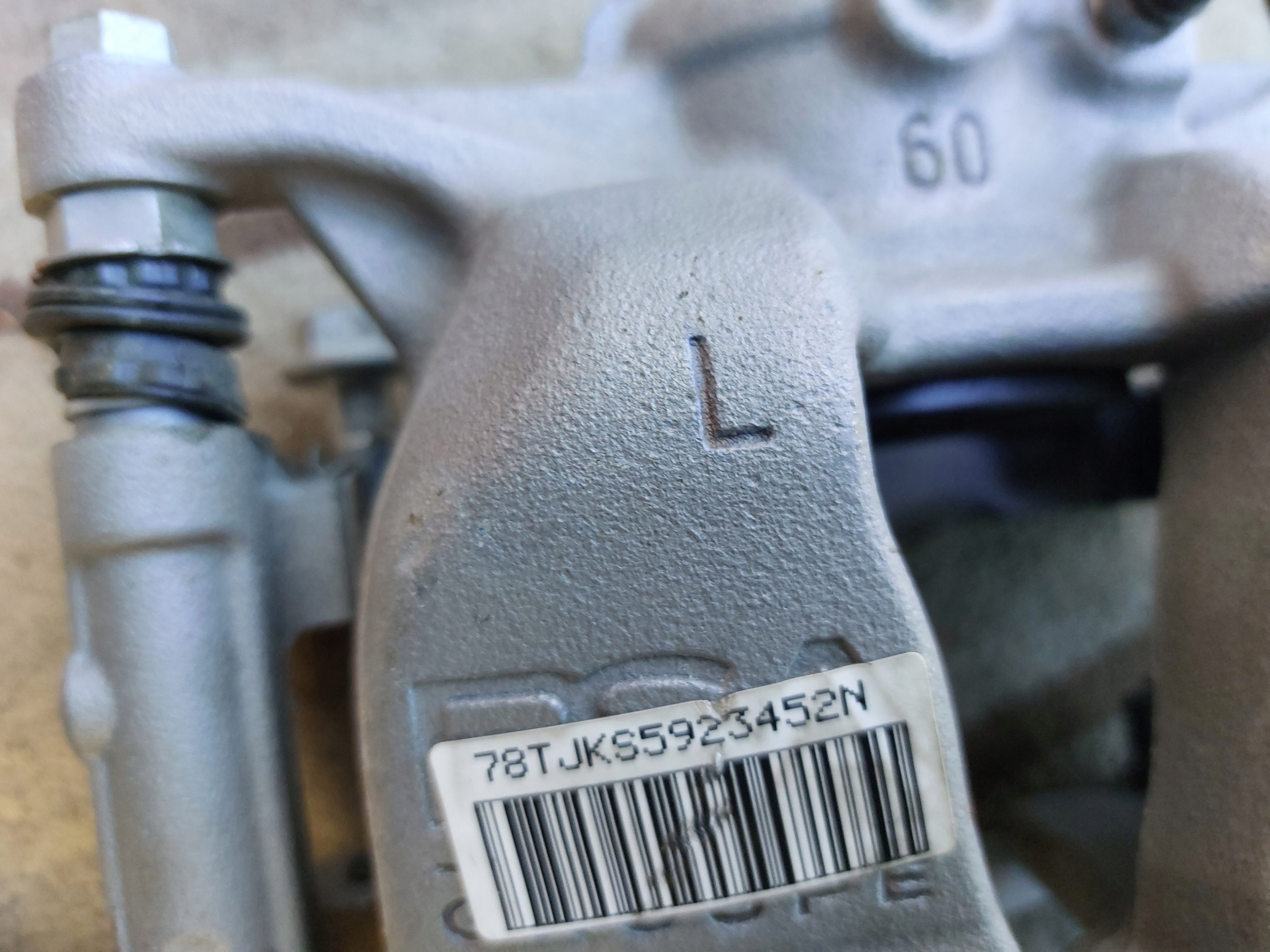 caliper brake left front OPEL COMBO E 1.5 D ZF new 23r