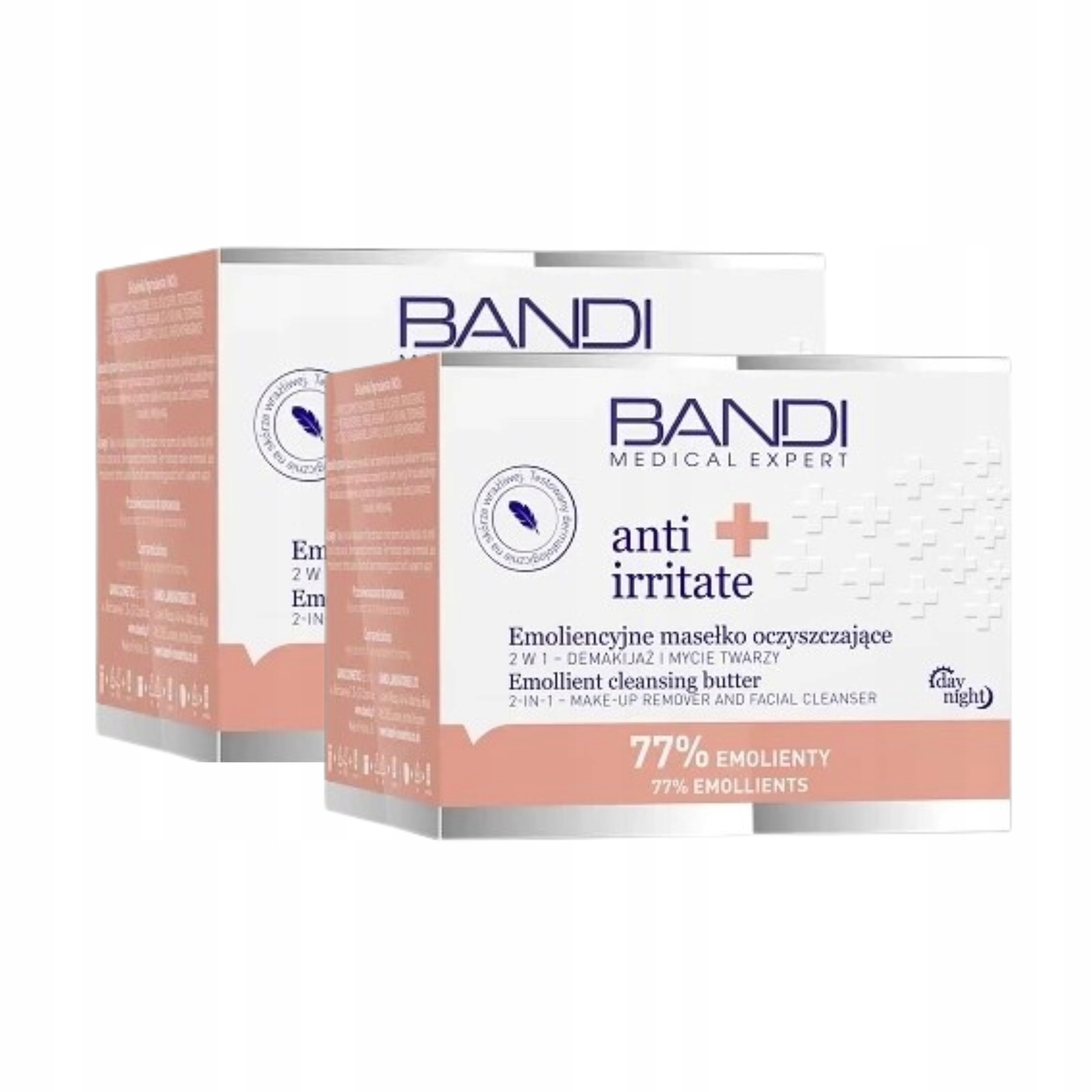 Bandi anti irritate Masełko oczyszczanie do demakijażu 2szt