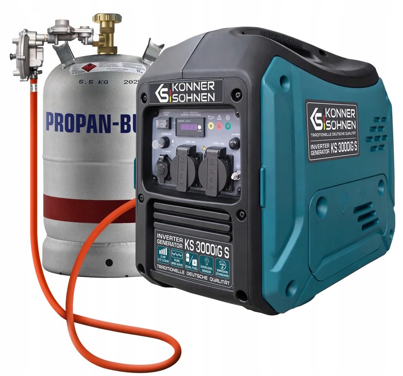 Generator agregat prądotwórczy kompaktowy inwerterowy Ks 3000iG S Lpg
