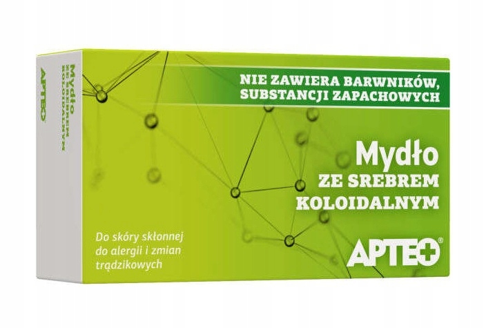 

Apteo Mydło Ze Srebrem Koloidalnym Trądzik Alergia
