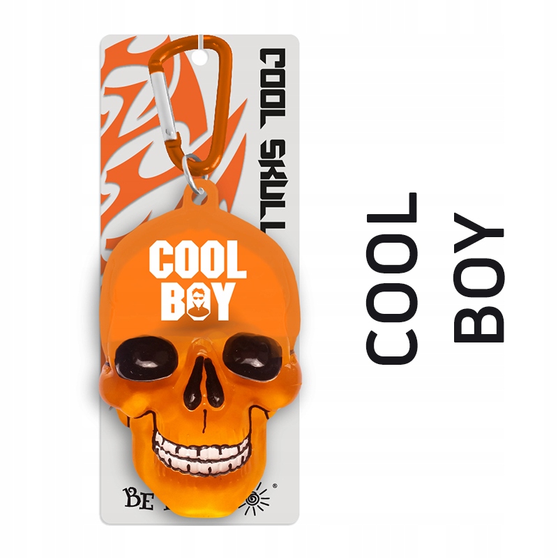 

Brelok do kluczy Cool boy, pomarańczowy
