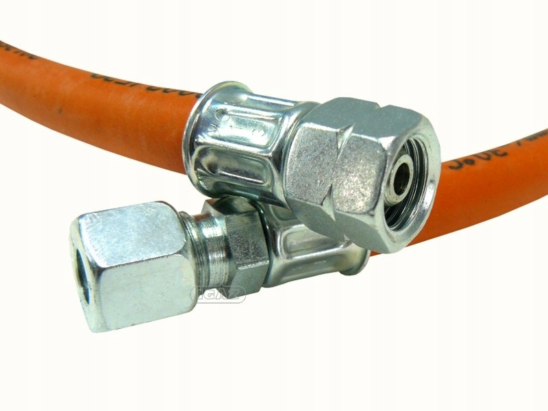 Wąż do gazu RVS8 x 1/4 lewy 2,0 m do reduktora 8mm Marka iGaz