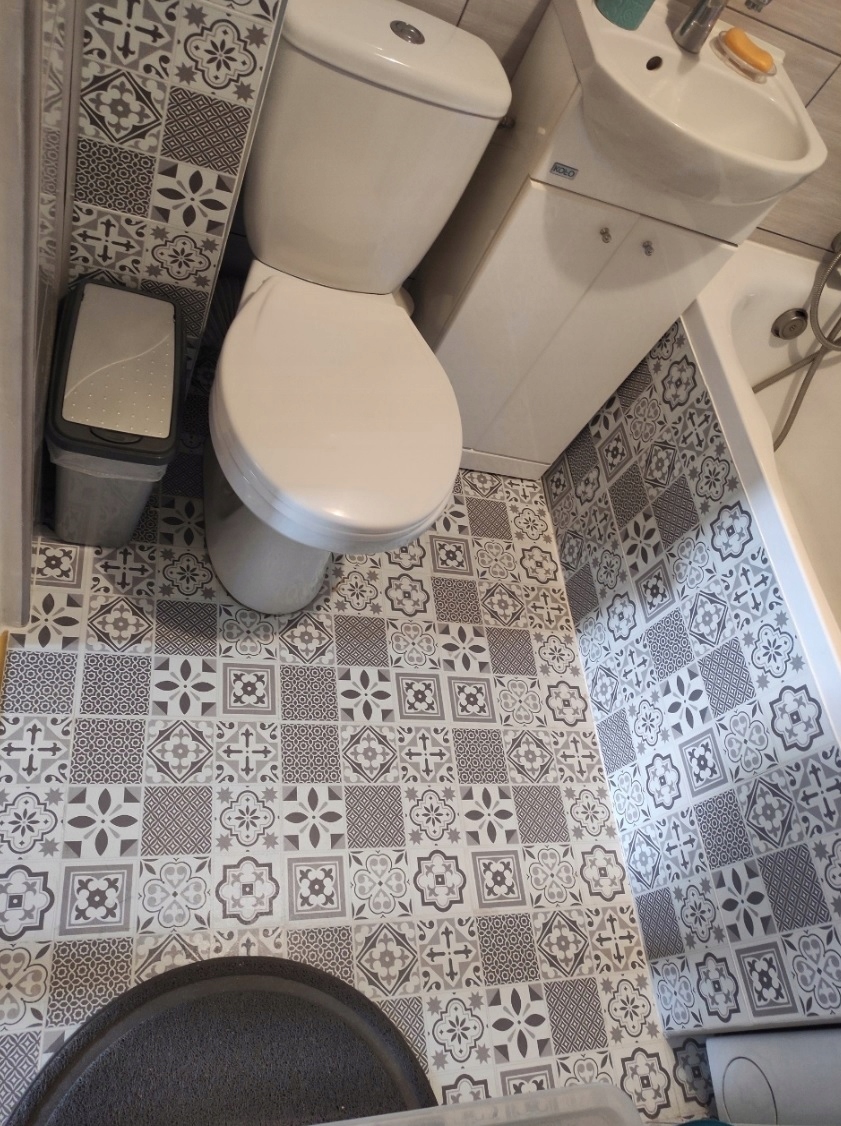 PŁYTKI PANELE WINYLOWE SAMOPRZYLEPNE PCV MOZAIKA PATCHWORK Długość 30.5 cm