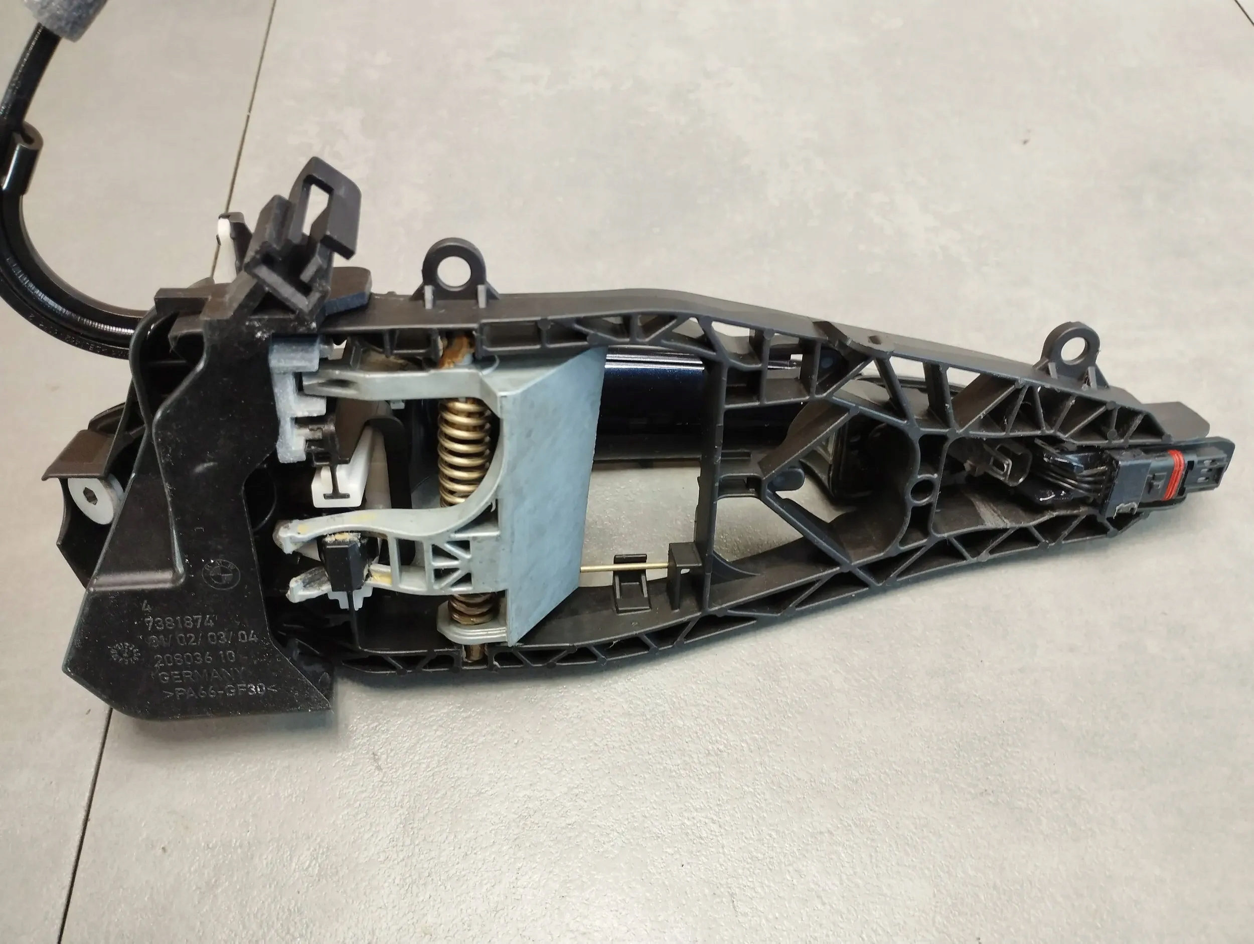 BMW X5 F15 handle right rear part KEYLESS 416