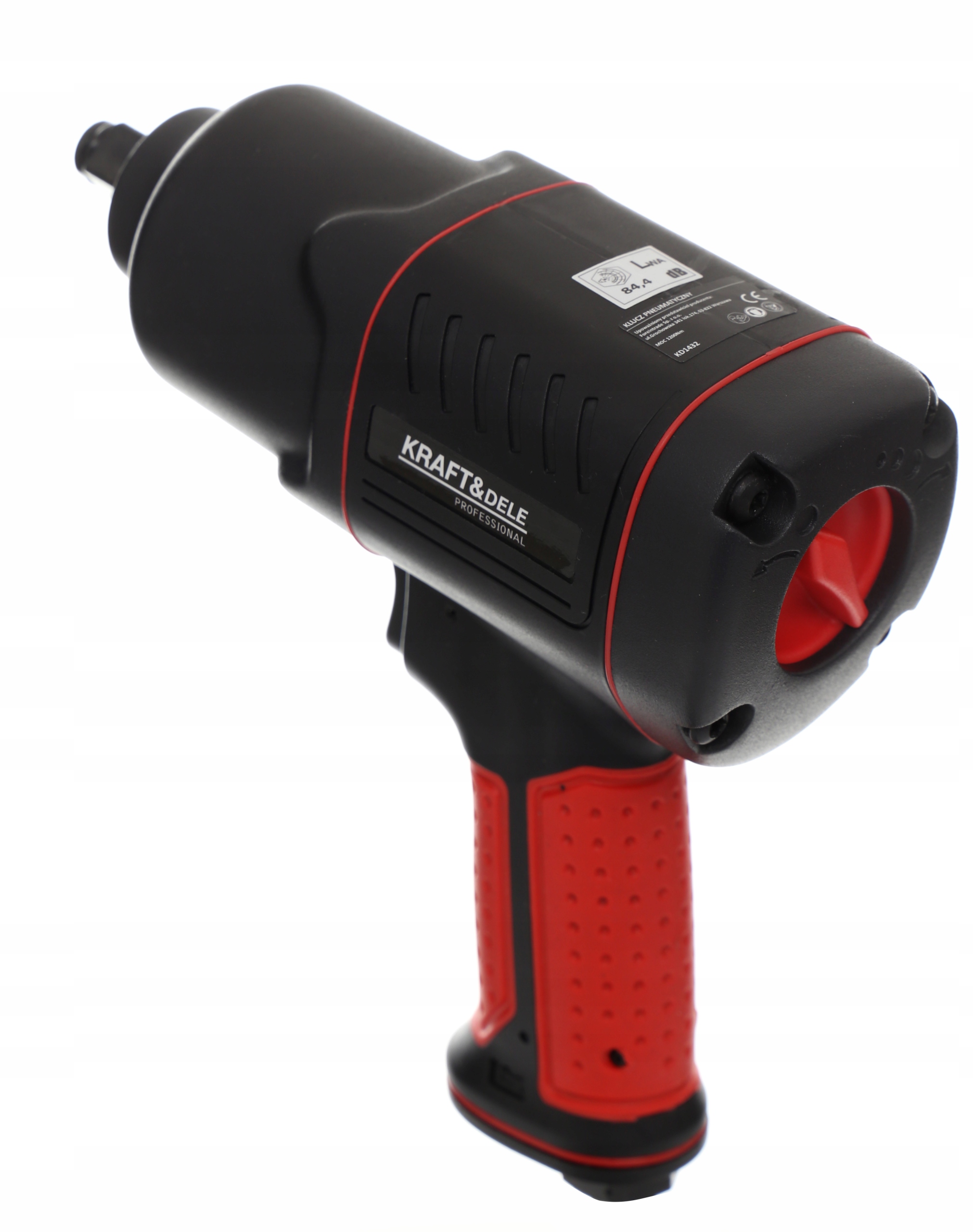 KLUCZ PNEUMATYCZNY 1/2" 1200Nm UDAROWY DO KÓŁ Średnica wlotu powietrza 1/4''