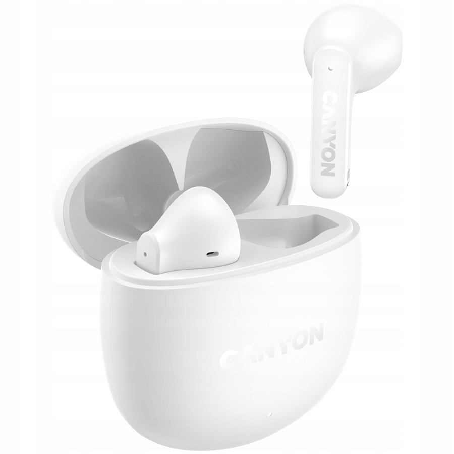 CANYON Słuchawki TWS OnGo 13 półotwarte białe — 6