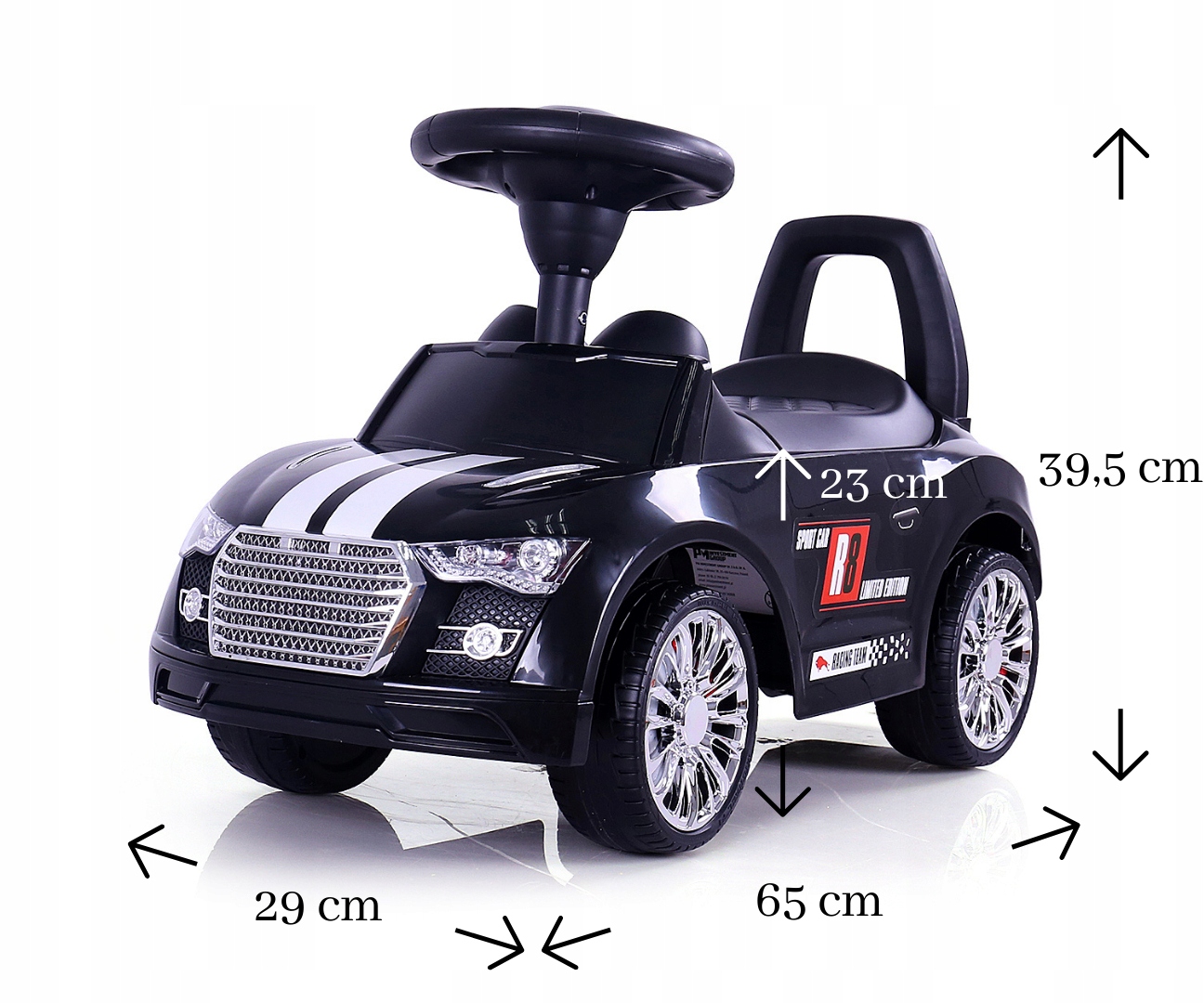 Jeździk autko dla dzieci pchacz Racer Milly Mally Marka Milly Mally