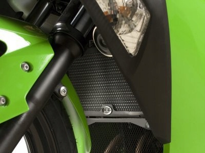 Kryt Chladiča Rg Kawasaki Ninja 300/250 08- 17/Z250 13- 18/Z300 Black
