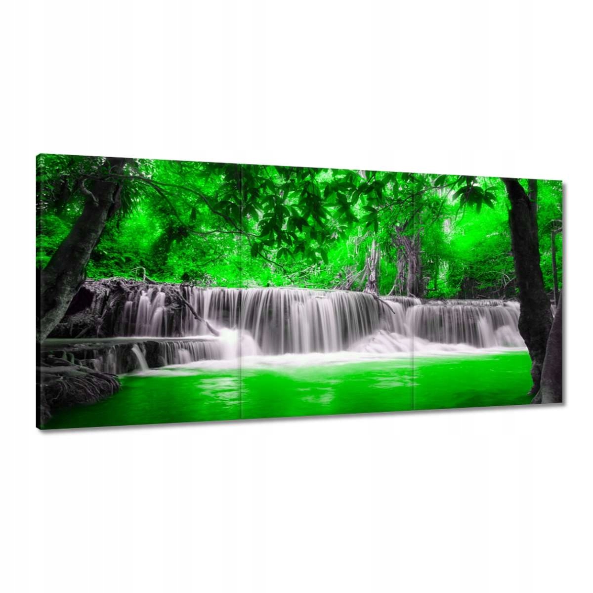 Obrazy 180x90 Zelený vodopád Kaskáda