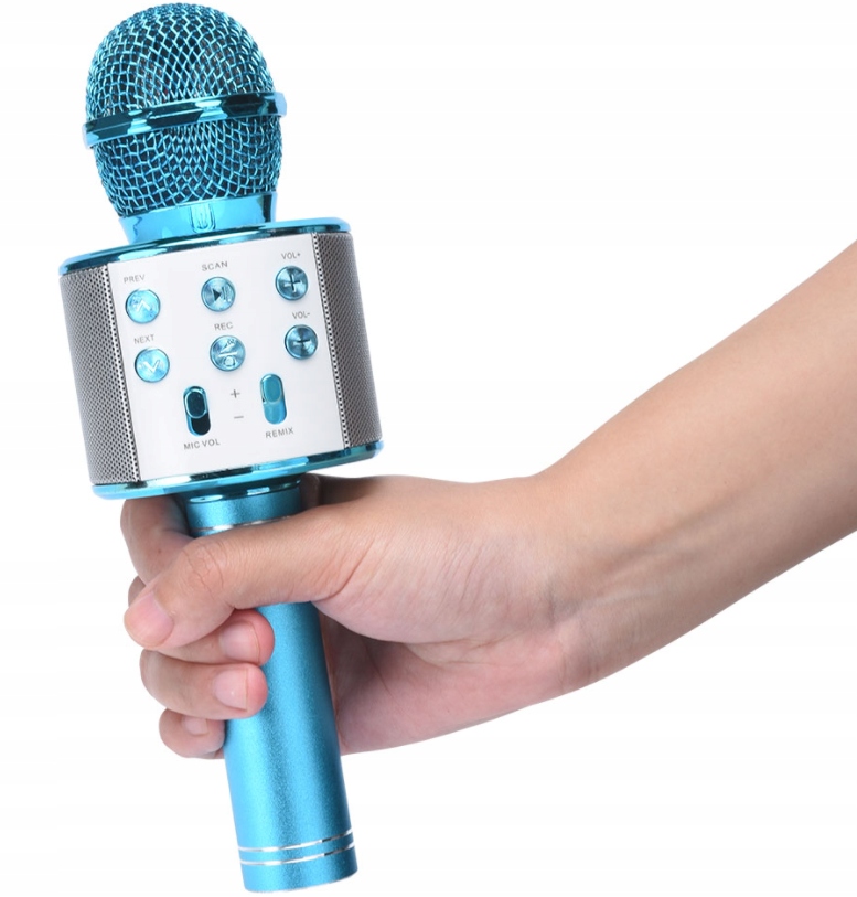 MIKROFON DLA DZIECI BEZPRZEWODOWY KARAOKE BLUETOOTH GŁOŚNIK NA PREZENT EAN (GTIN) 5902802913173