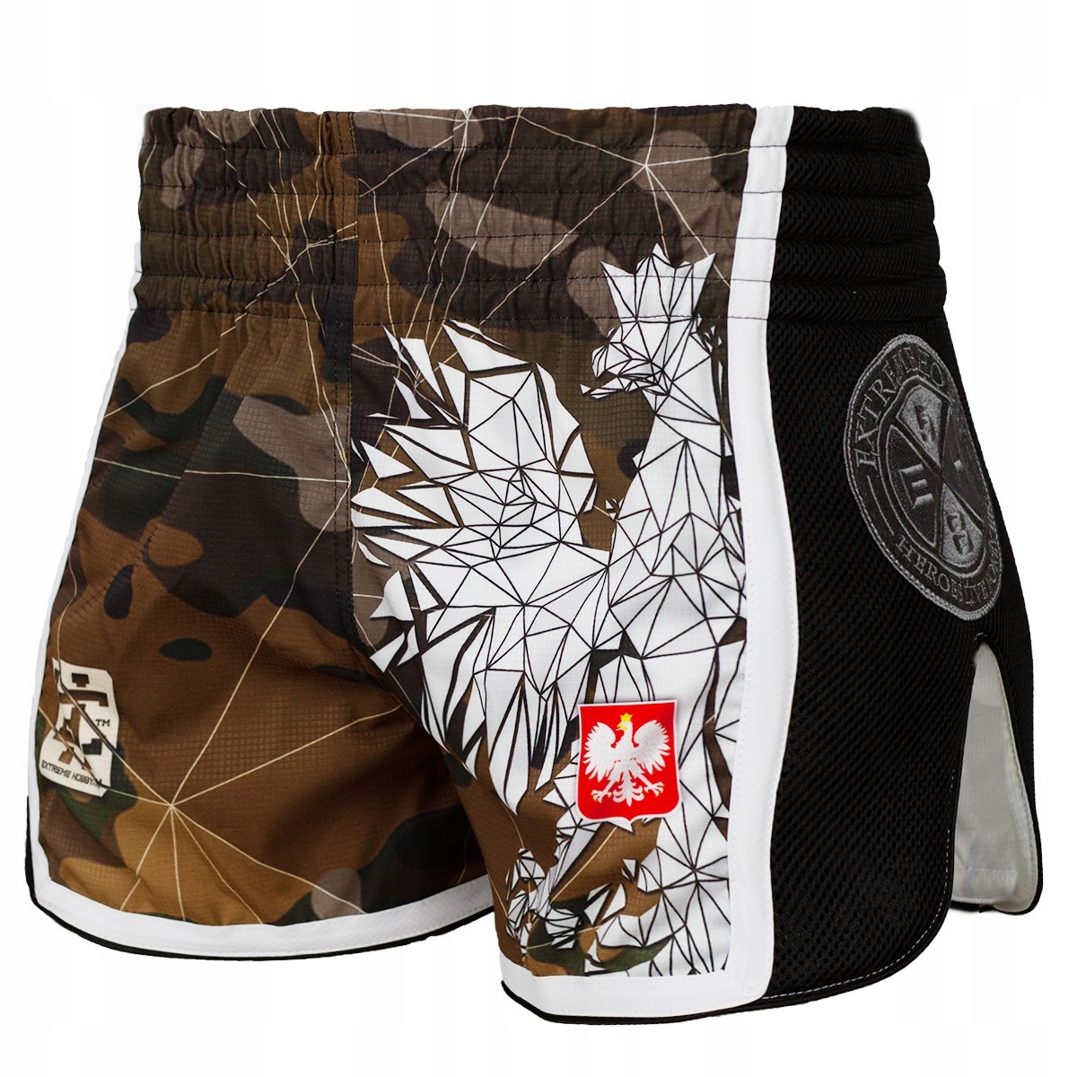 Kraťasy muay thai Extreme Hobby Polsko Camo S