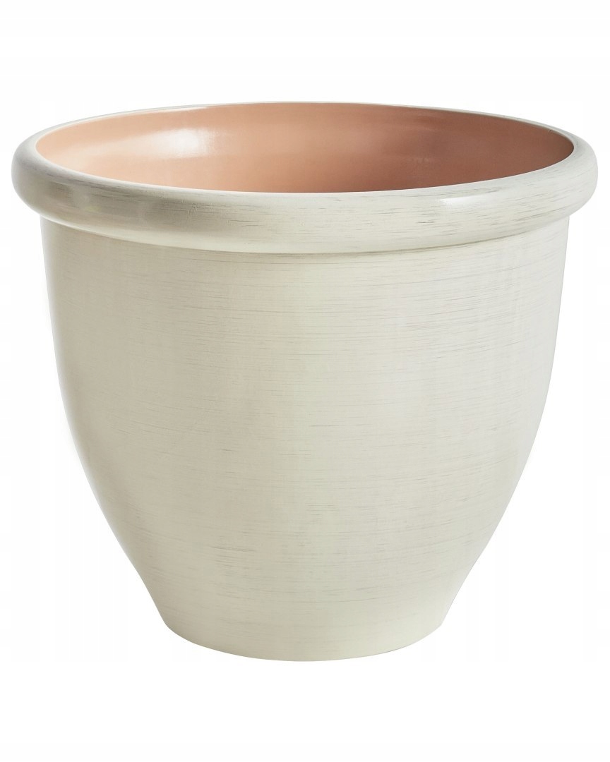 Kvetináč Tesalia 49 cm svetlo béžový