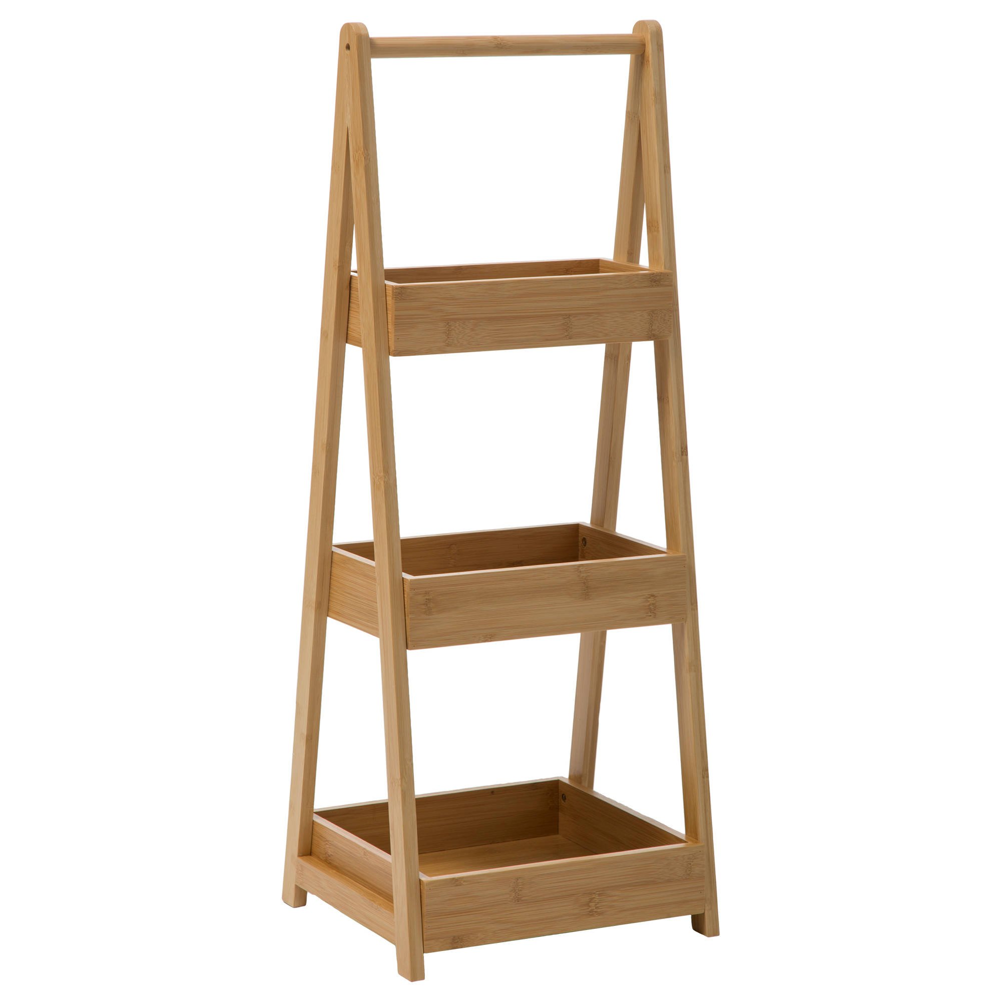 REGAŁ BAMBUSOWY do łazienki BOHO SKANDYNAWSKI