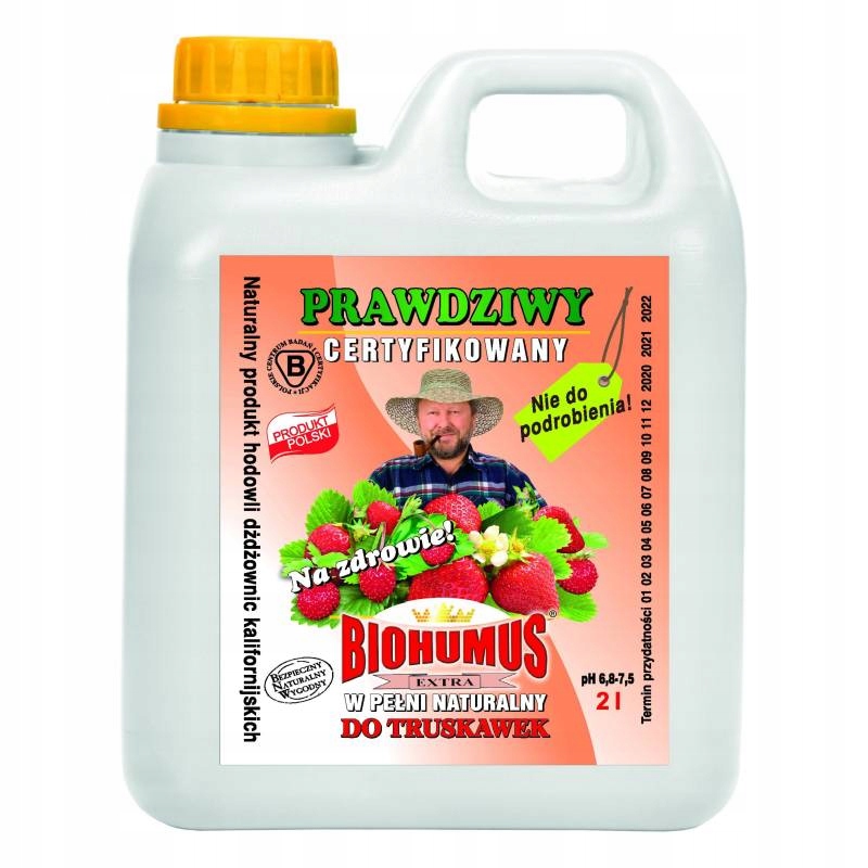 

Biohumus Extra Truskawka Poziomka 2 L Ekodarpol