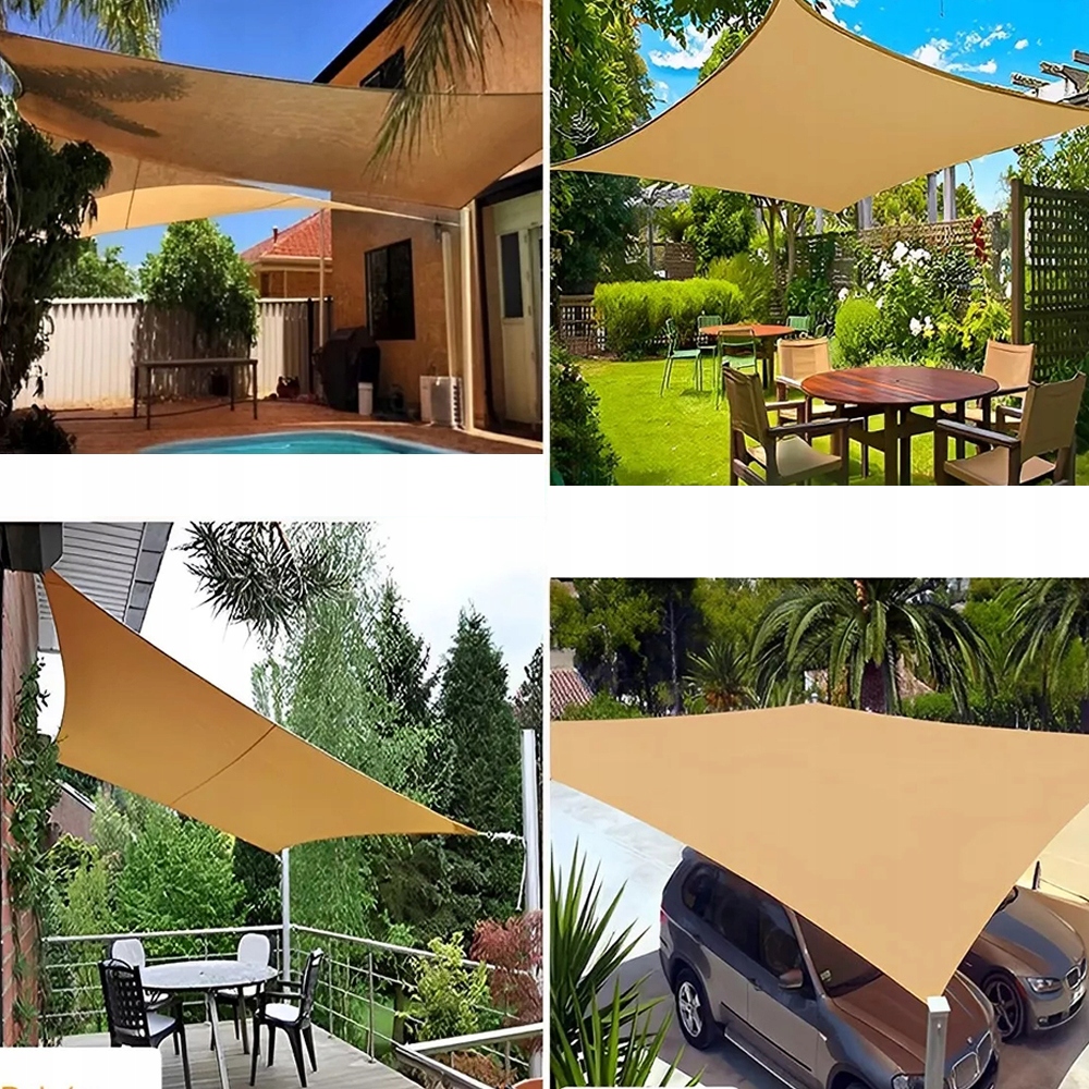 PŁACHTA PLANDEKA TARP SURVIVALOWA 3X3M BIWAKOWA Z LINKAMI I SZLIFOWANE Długość 3 m