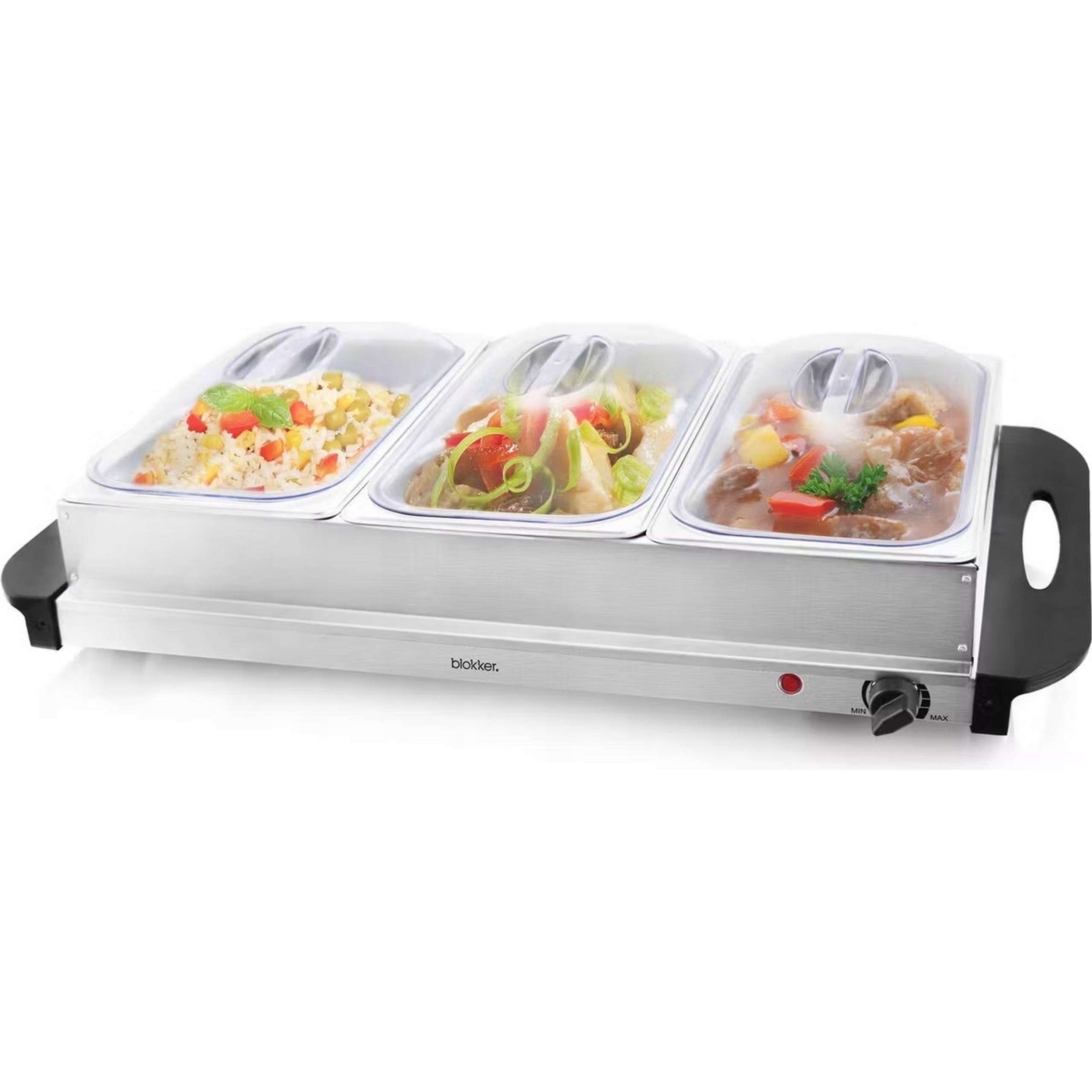 Podgrzewacz Do Potraw Bemar 3 Pojemniki Po 2,5L Blokker 7,5L