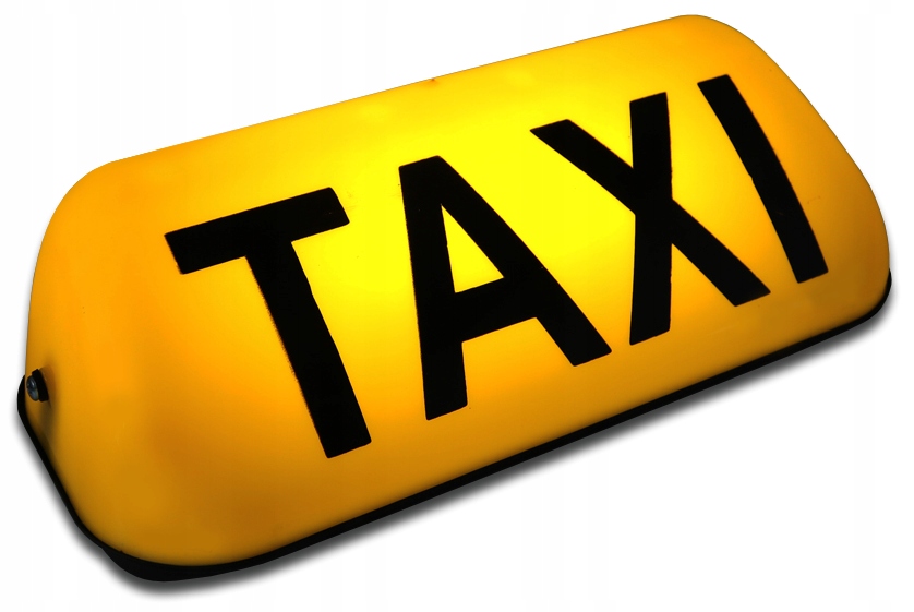 KOGUT TAXI ŻÓŁTY 12V SZPAKÓWKA LAMPA SYGNALIZACYJNA MOCNE ŚWIATŁO