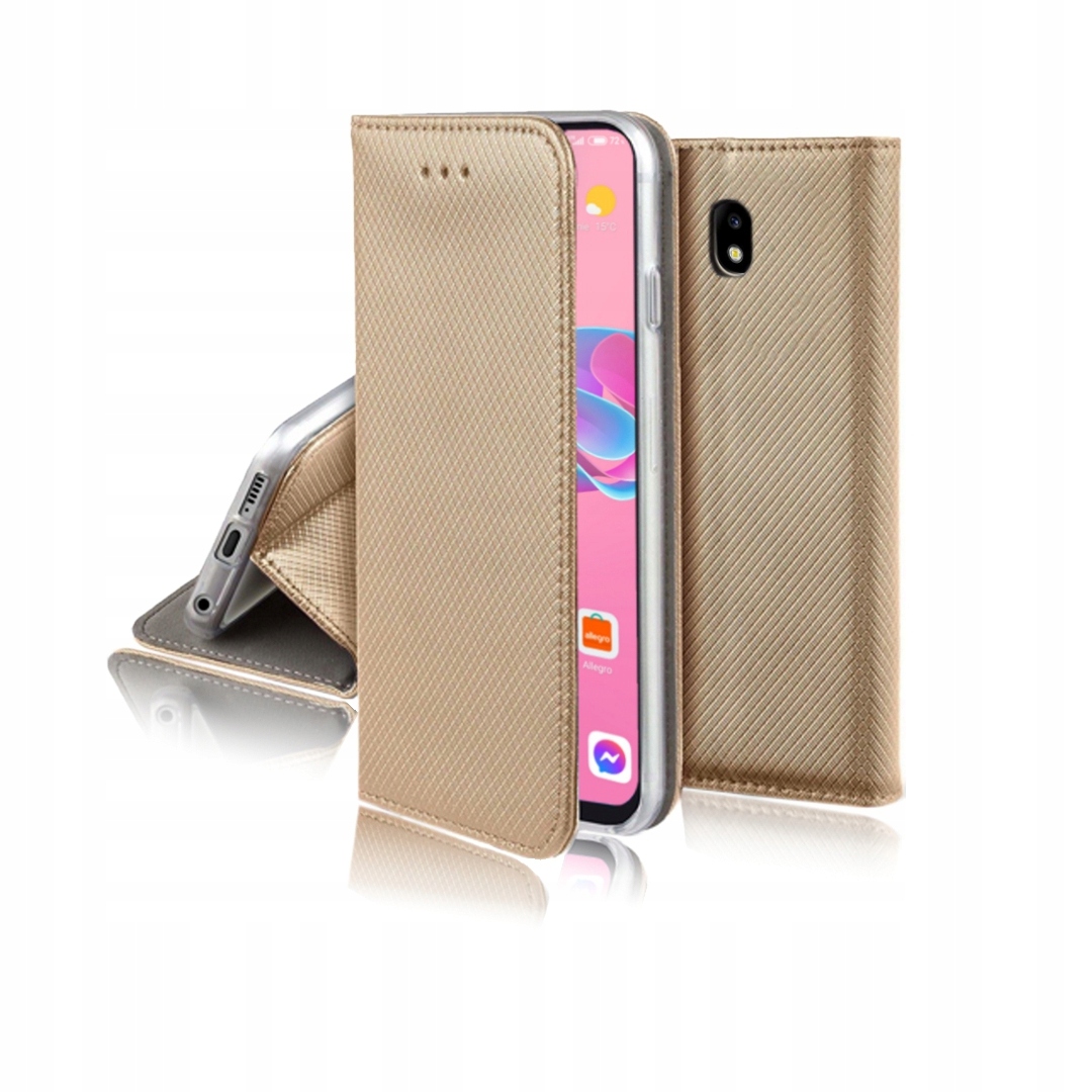 

Etui Smart Magnet Do Samsung J3 2017 J330 + Szkło