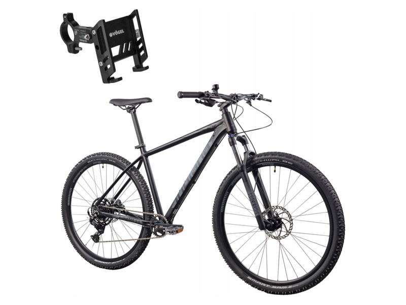 Rower górski Mtb Indiana X-Pulser 5.9 M23 29 Czarno-grafitowy Uchwyt