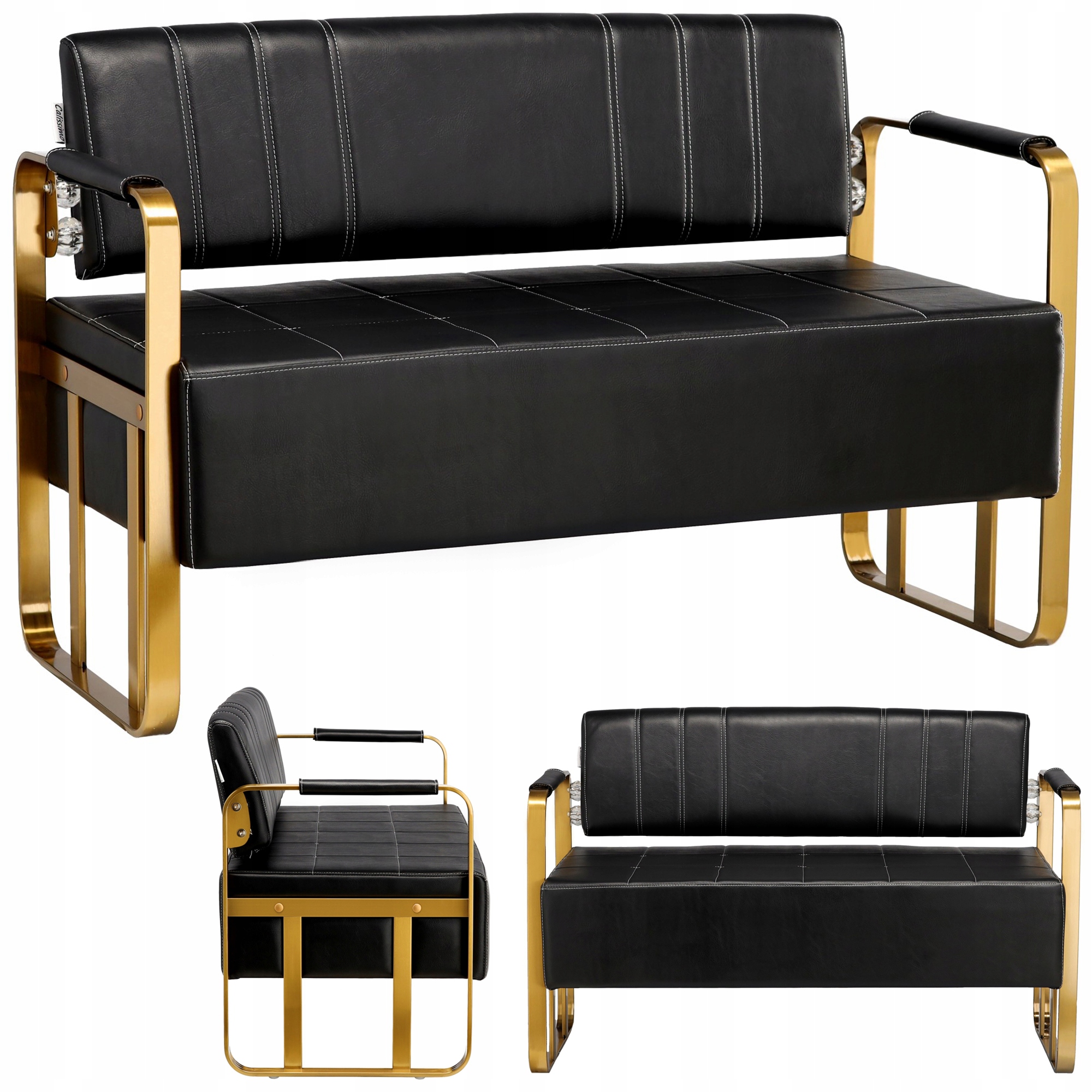 Kosmetická kadeřnická pohovka do obývacího pokoje, pracovna pro 2 osoby, 120 cm