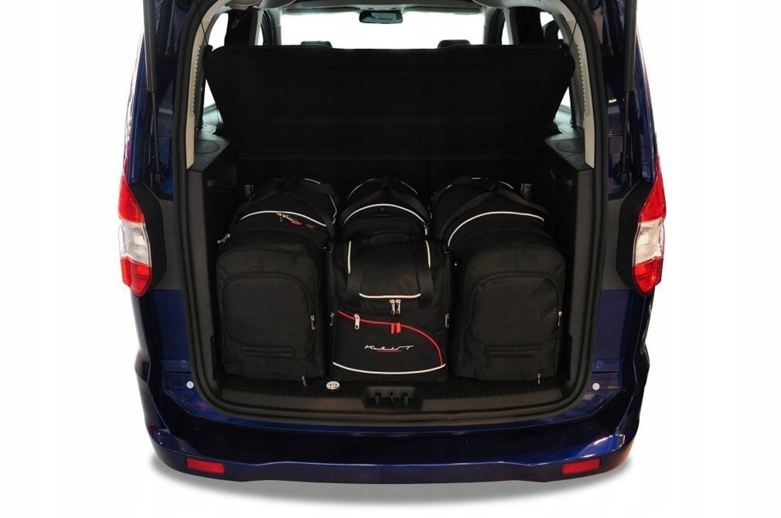 J&j Automotive Sada 4ks cestovných tašiek Aero pre Ford Tourneo Courier 20