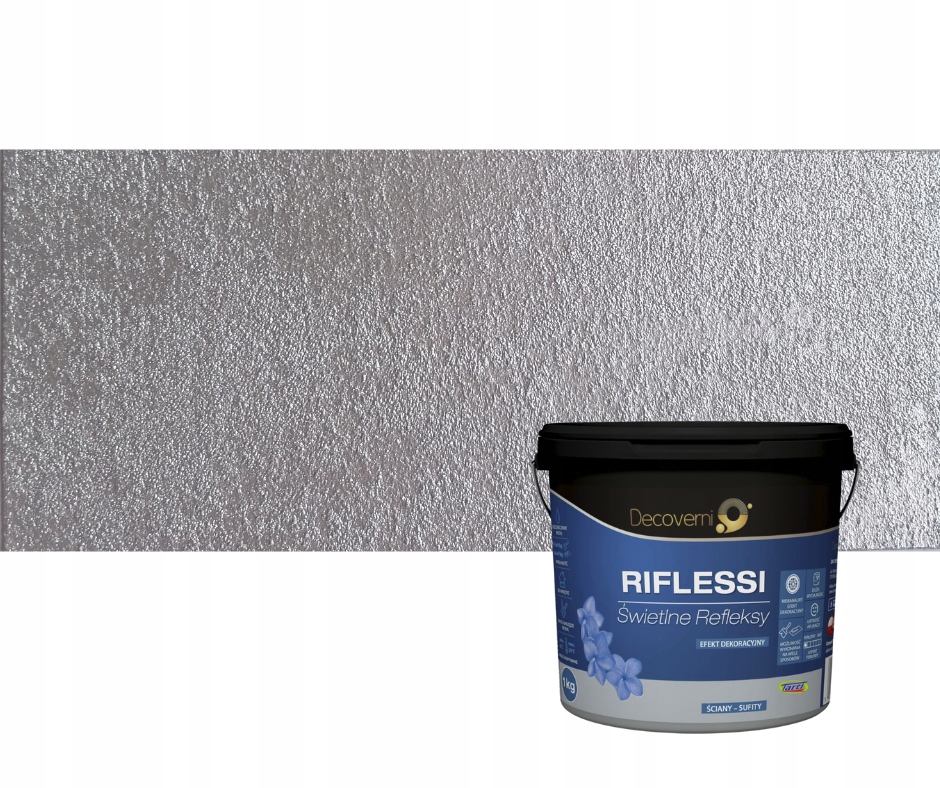 Decoverni Riflessi Akrylová štruktúrovaná farba 2,5 Kg farba 209