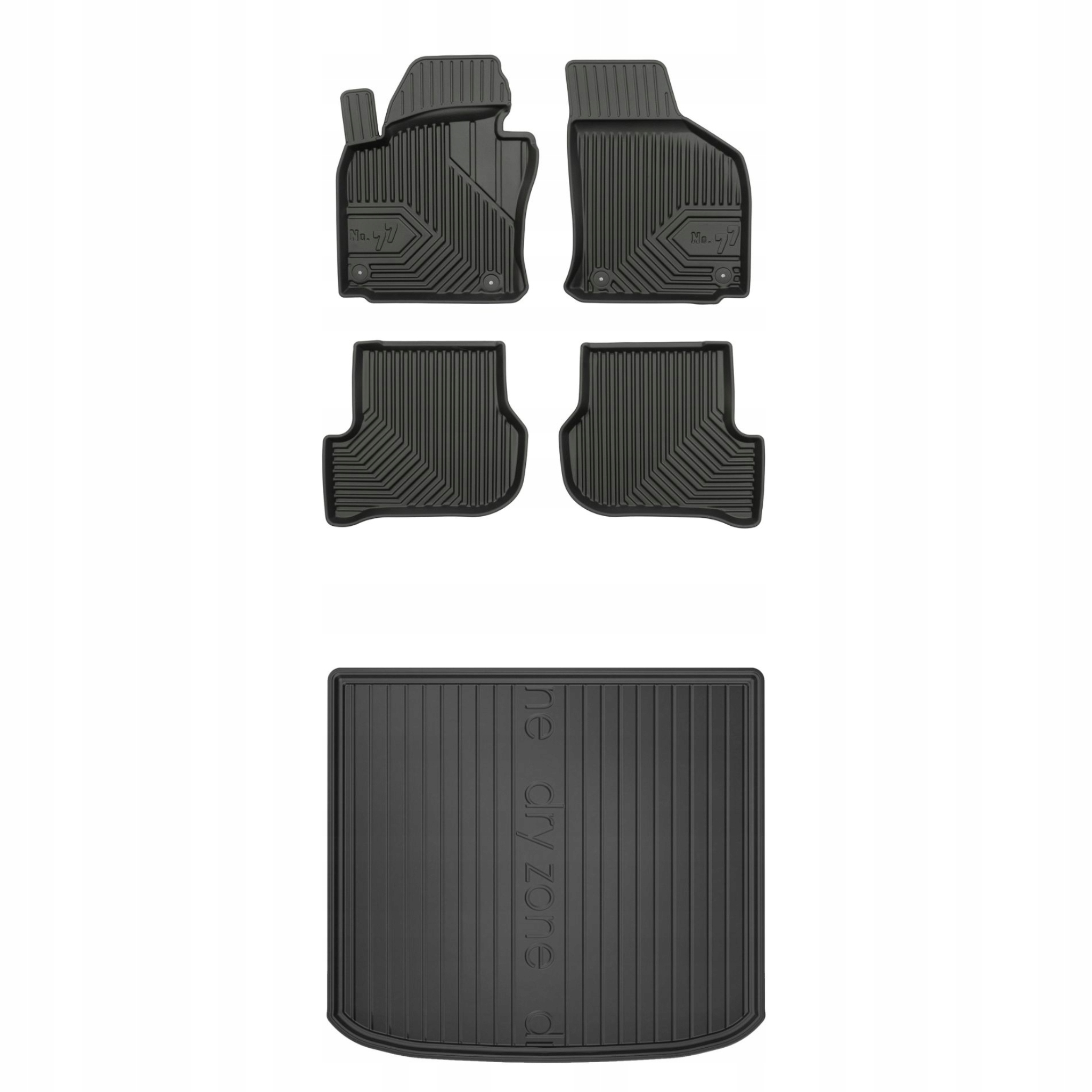 Sada gumových kobercov a rohoží pre Seat Toledo III