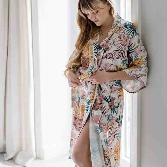 La Millou – Bambusové kimono Boho Palmslight