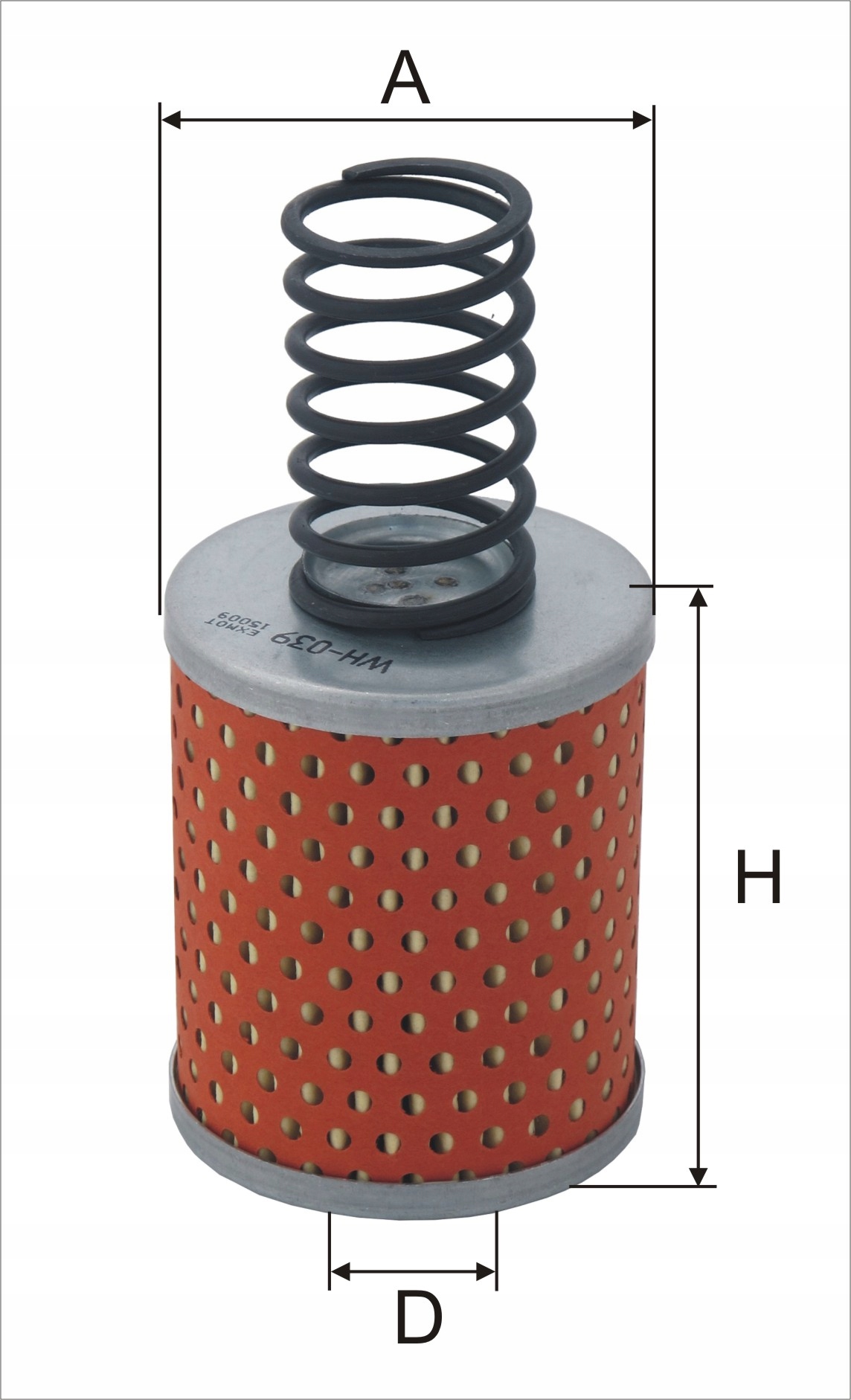 FILTR OLEJU HYDRAULICZNEGO EXMOT WH 039