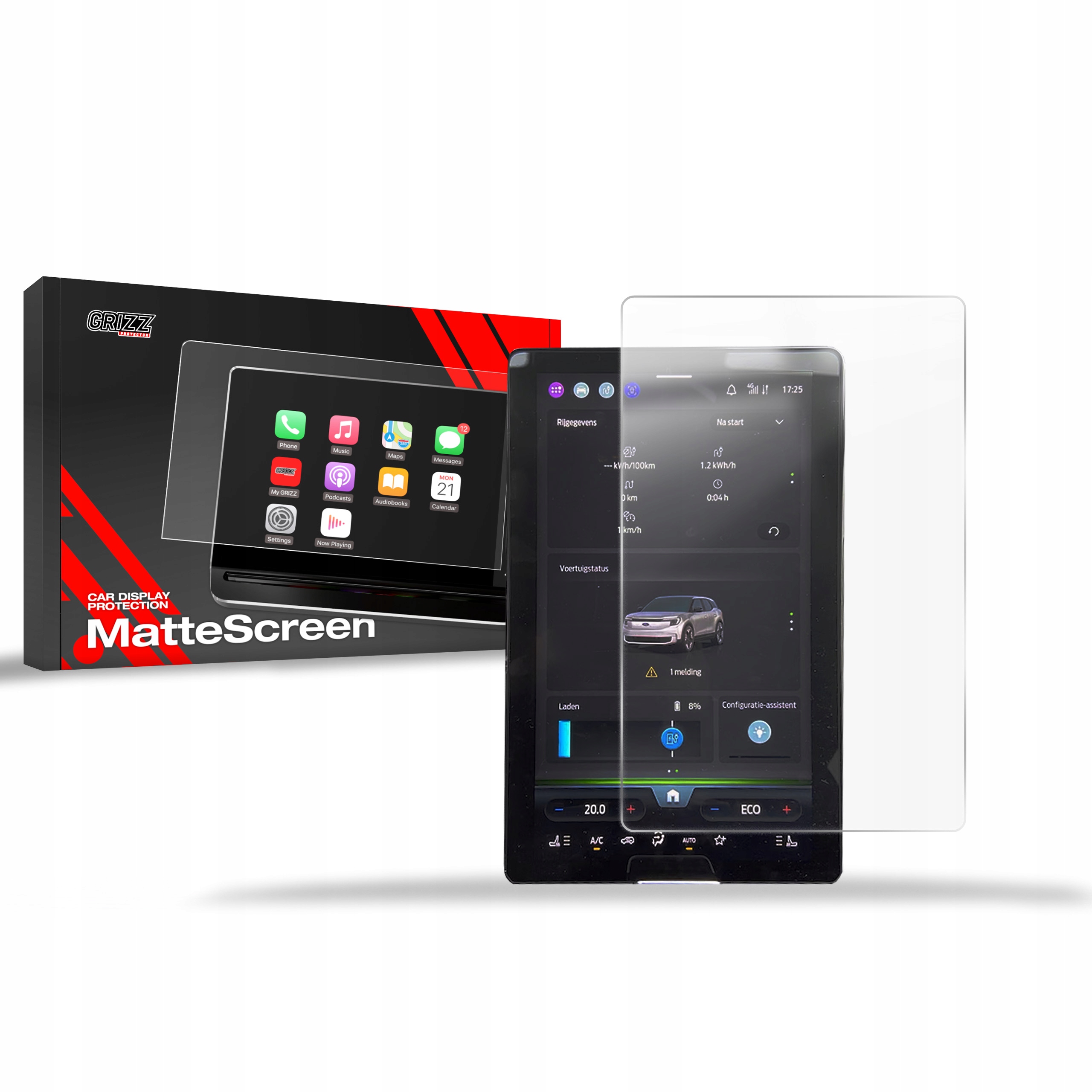 Fólie na displej (matná), Ford Explorer Ev, 2023- , Display 14,6"