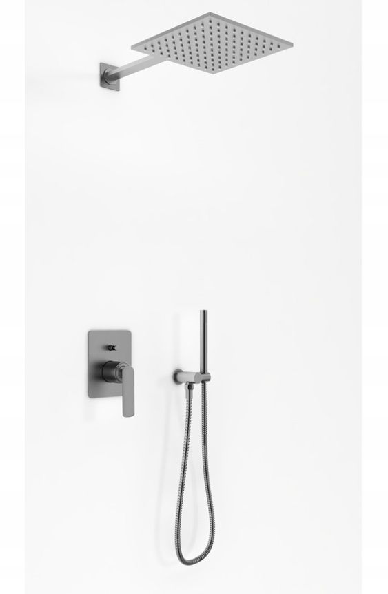 Podomietkový sprchový set Kohlman Experience Gray QW210EGQ25