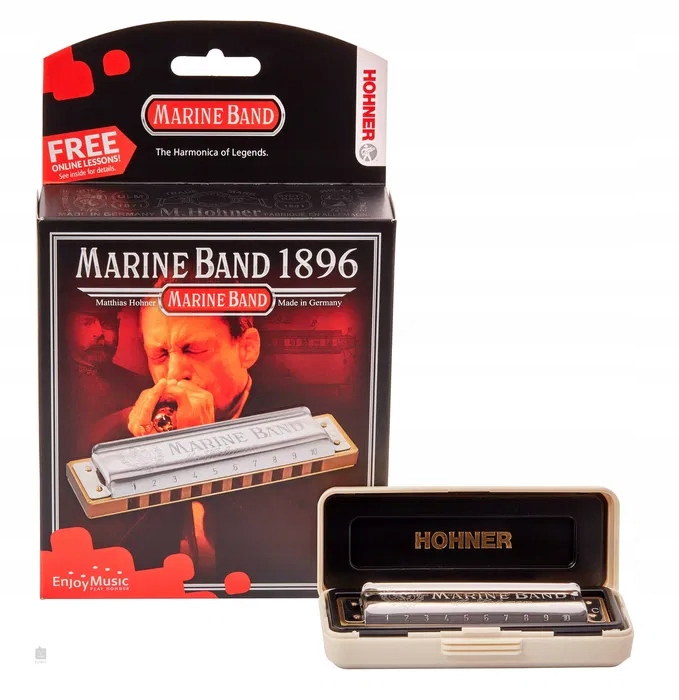 Harmonijka ustna Hohner Marine Band 1896/20 Ms G