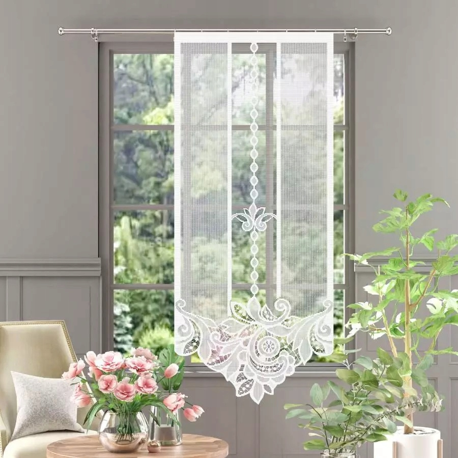 Firana, panel, ekran usztywniany MASZA 60x140cm Marka HomeDekorator