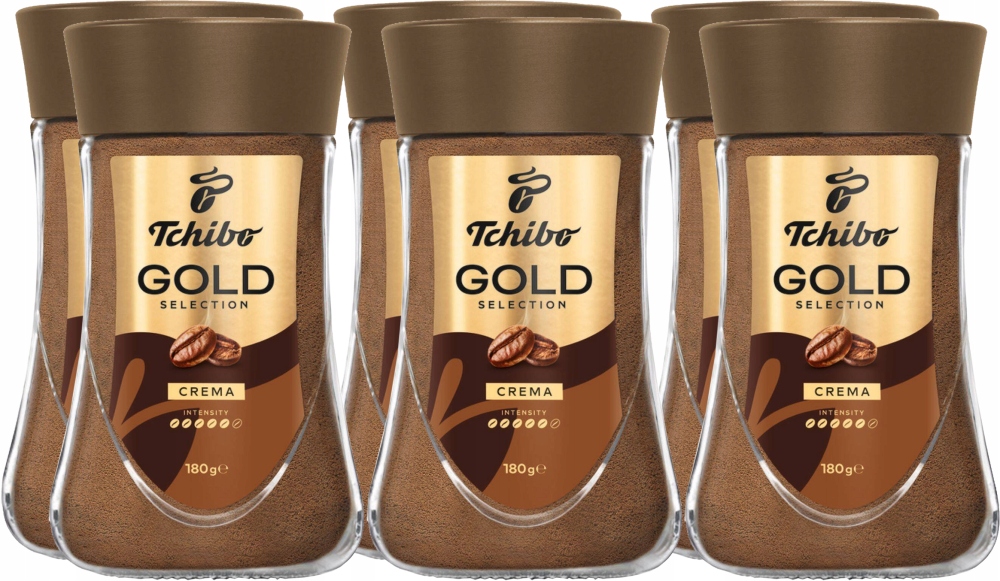 Kawa rozpuszczalna Tchibo Selection Crema 180g x6