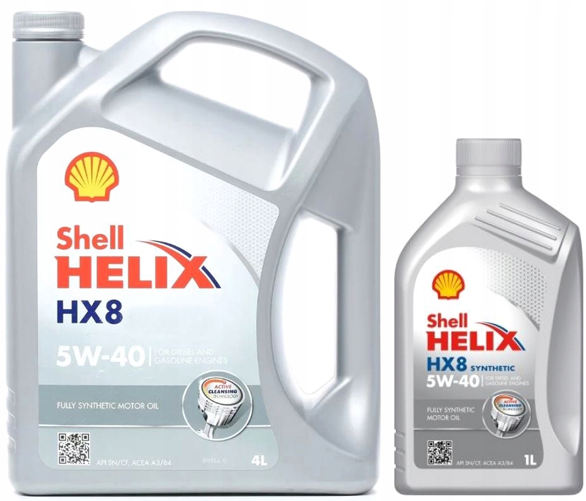 Olej Silnikowy Shell Helix HX8 5W-40 A3/B4 5L