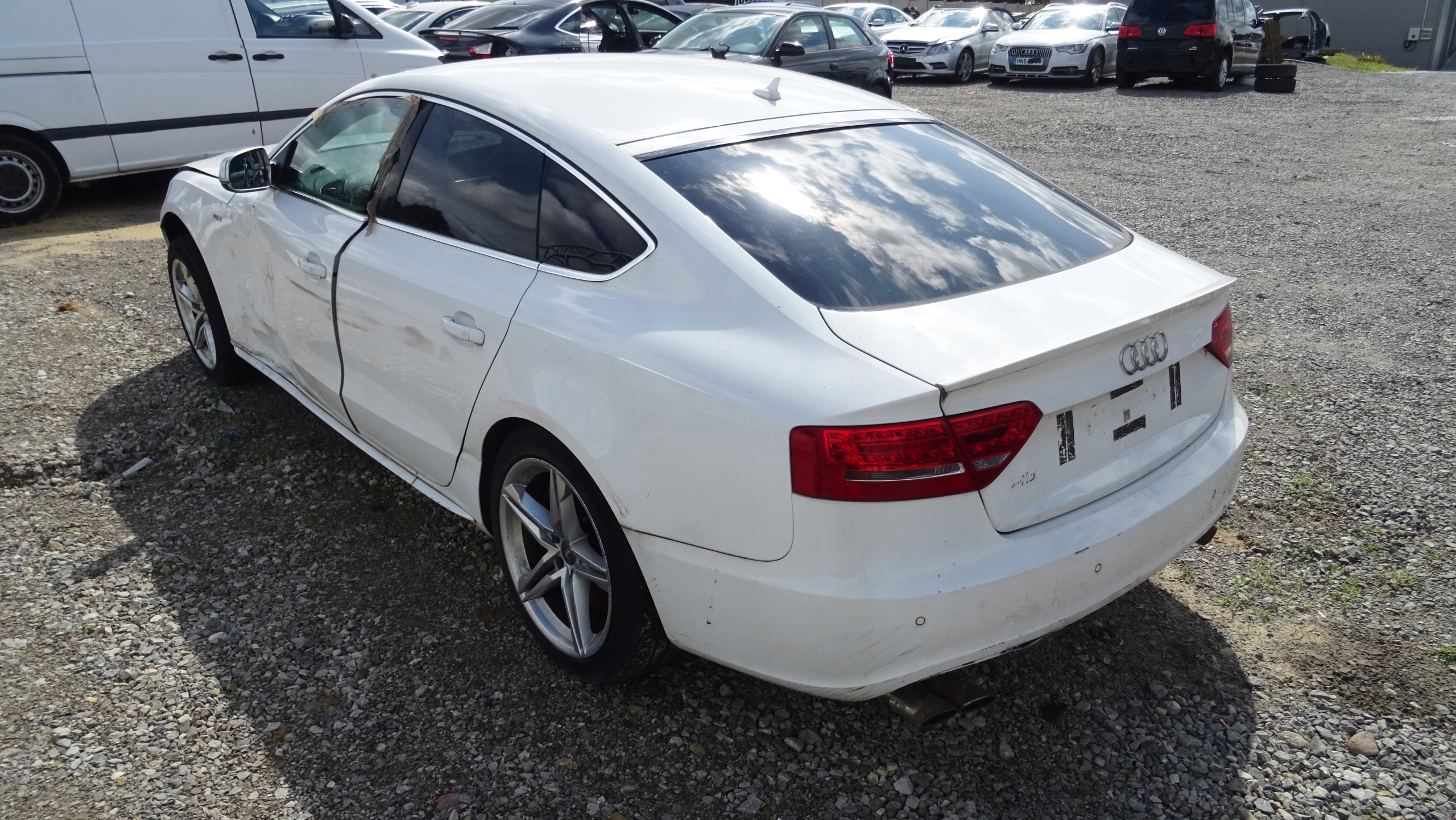 AUDI A5 heckklappe kofferraumdeckel FENSTER LY9C 2011