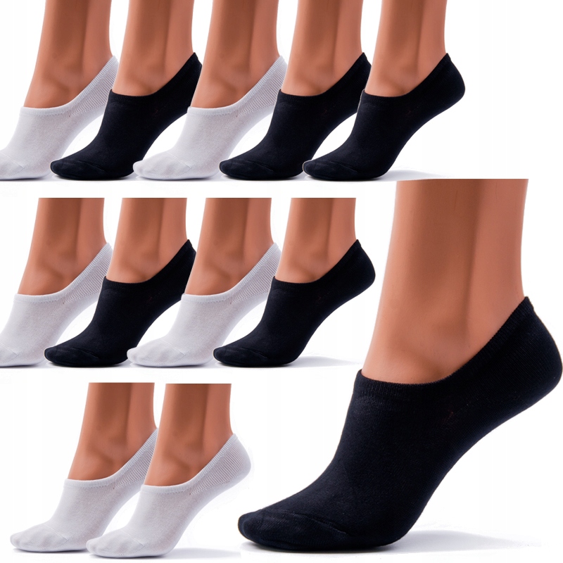 

12 Skarpety Bawełniane Krótkie Stopki Męskie 43-46