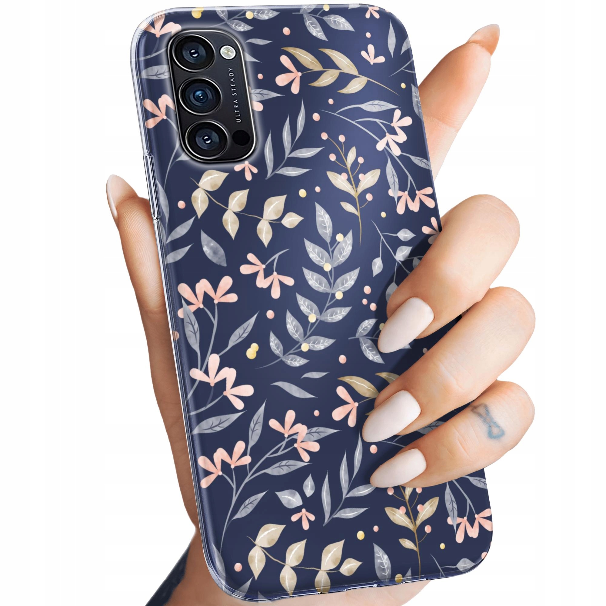 

Etui do Oppo Reno 4 Pro 5G Floral obudowa
