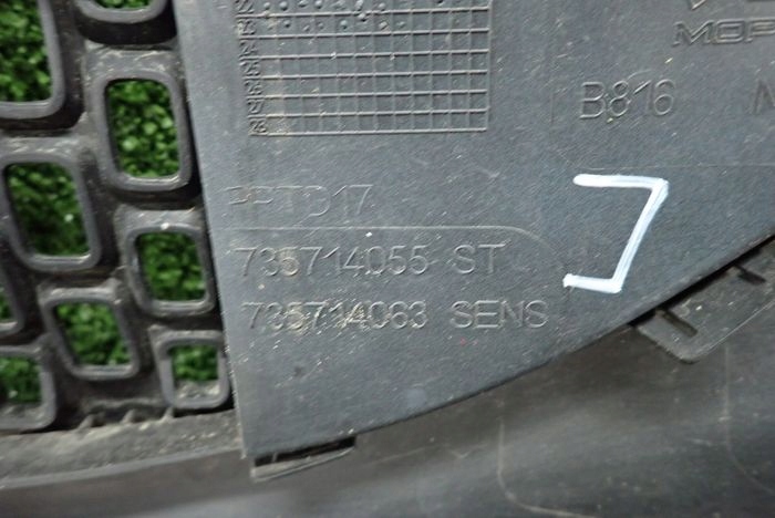 FIAT 500 EV ELECTRIC LIFT 20- front bumper front