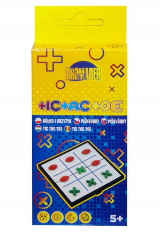 PODRÓZNA GRA MAGNETYCZNA KÓŁKO I KRZYŻYK MINI Wydawca DROMADER